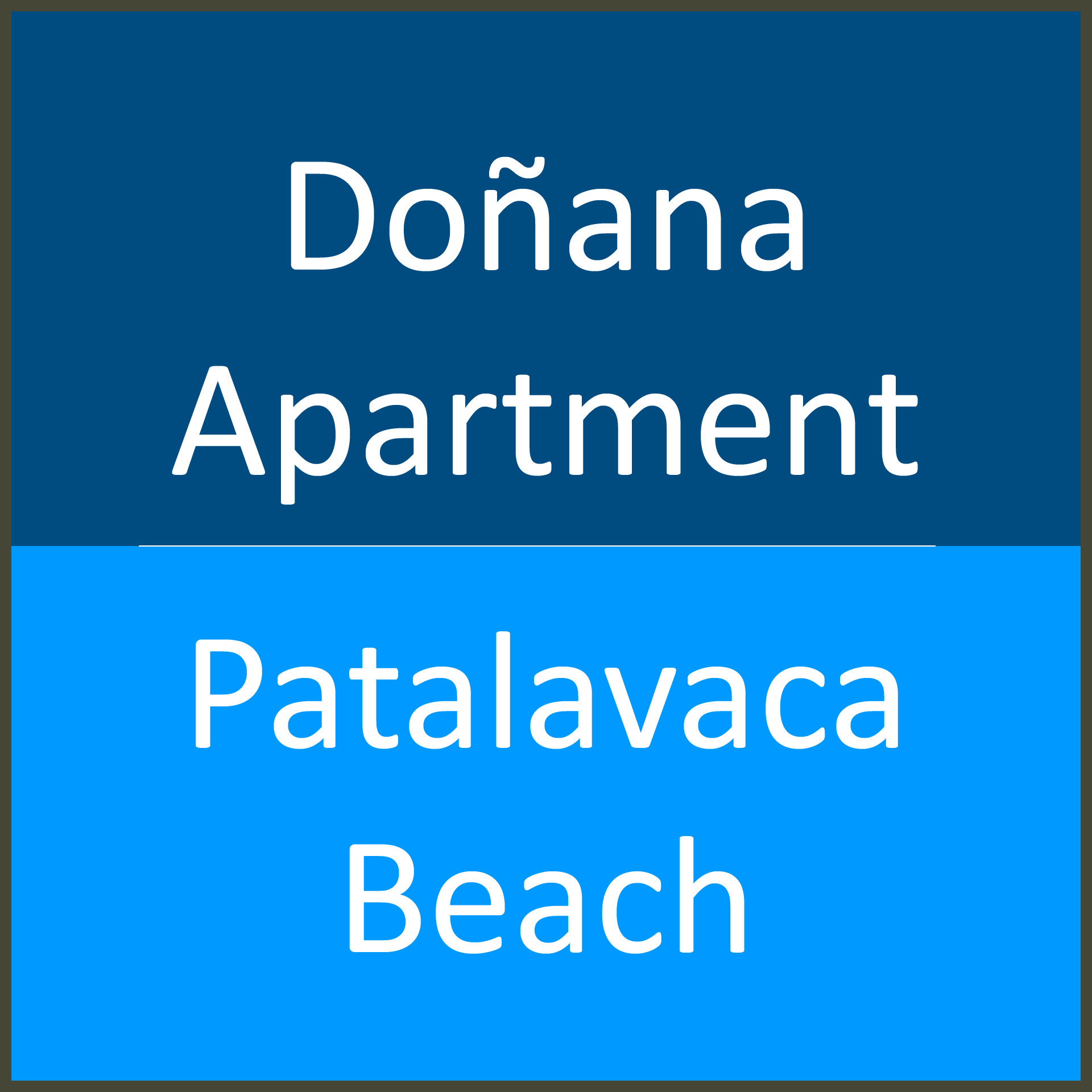Doñana Apartment Patalavaca Beach - Logo